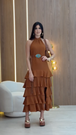 Vestido Longo |Ref.62|